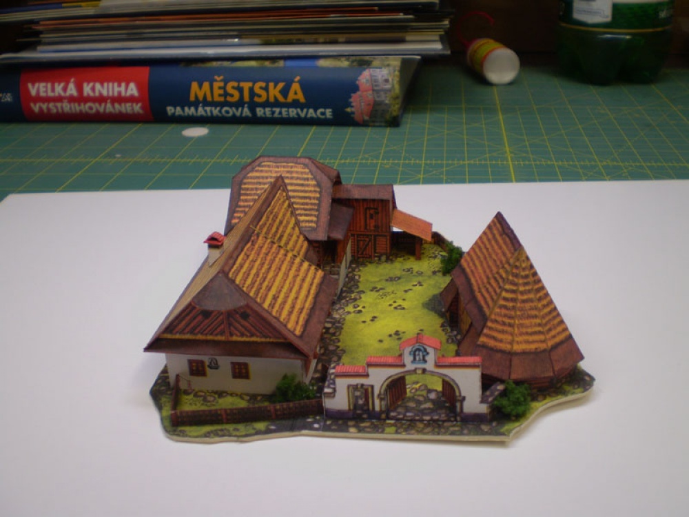 Selská usedlost ze Sedlecka (Plnďż˝ velikost v novďż˝m oknďż˝) Selská usedlost ze Sedlecka