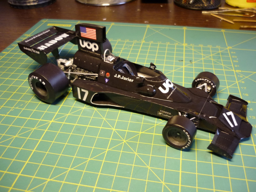 Shadow DN3 - J.P. Jarier - Monako 74 (Plná velikost v novém okně) Shadow DN3 - J.P. Jarier - Monako 74