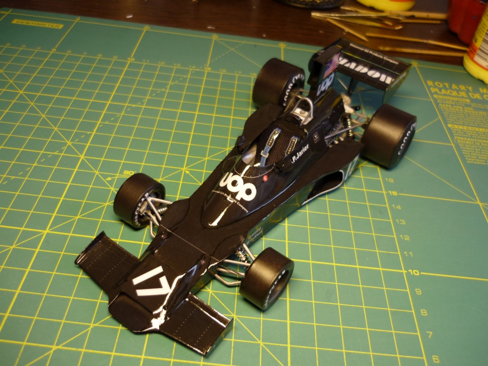 Shadow DN3 - J.P. Jarier - Monako 74 (Plná velikost v novém okně) Shadow DN3 - J.P. Jarier - Monako 74