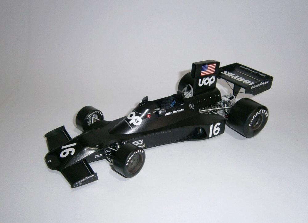 Shadow DN3B Ford - T.Pryce, GP Brasil 1975, B.Redman, GP Belgian 1974 (Plná velikost v novém okně) Shadow DN3B Ford - T.Pryce, GP Brasil 1975, B.Redman, GP Belgian 1974