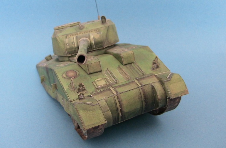 Sherman M4A3 (Plná velikost v novém okně) Sherman M4A3