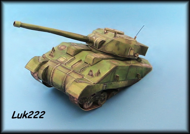 Sherman M4A3 (Plná velikost v novém okně) Sherman M4A3