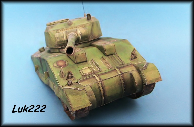 Sherman M4A3 (Plná velikost v novém okně) Sherman M4A3