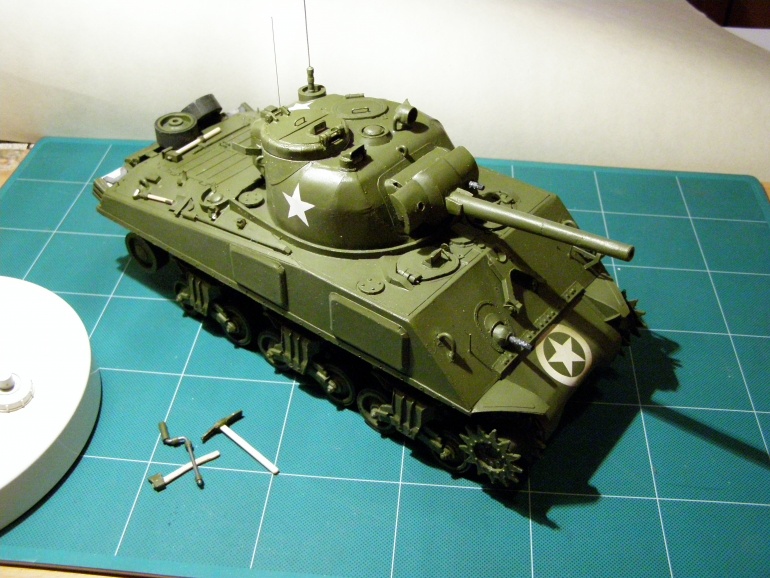Sherman M4A3 (Plná velikost v novém okně) Sherman M4A3