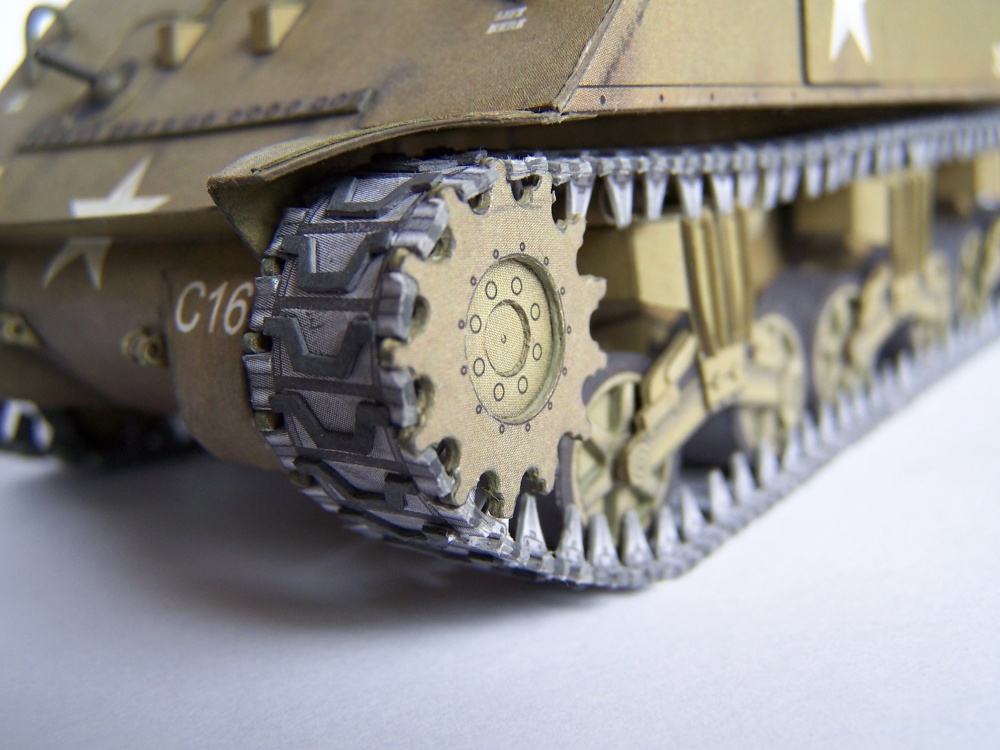 Sherman M4A3E2 Jumbo (Plná velikost v novém okně) Sherman M4A3E2 Jumbo