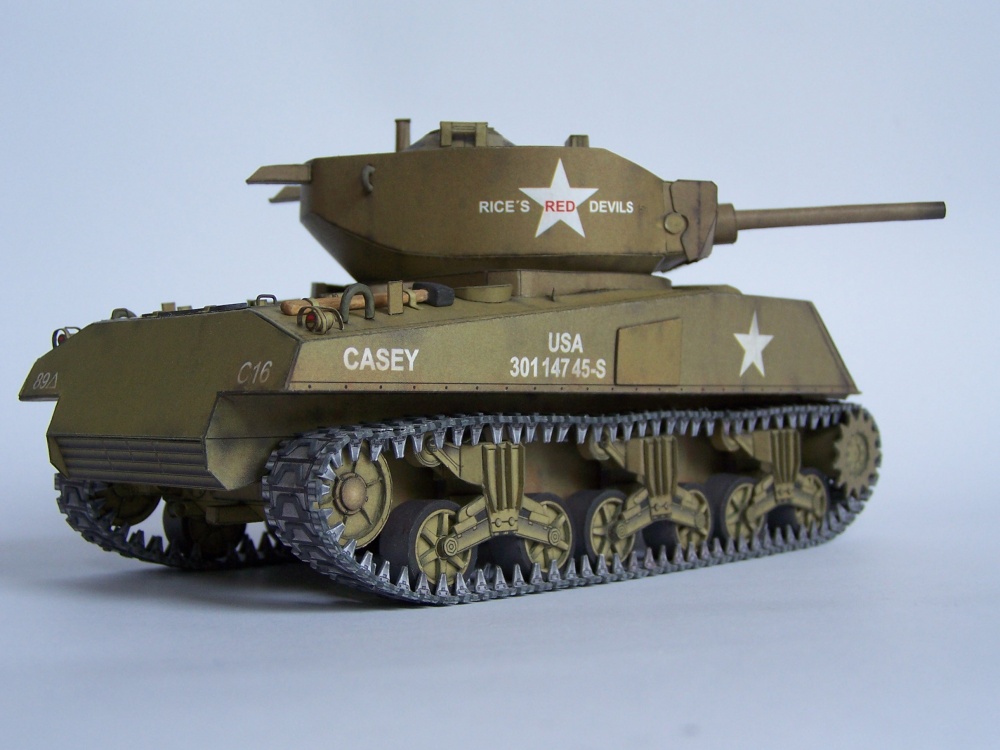 Sherman M4A3E2 Jumbo (Plná velikost v novém okně) Sherman M4A3E2 Jumbo