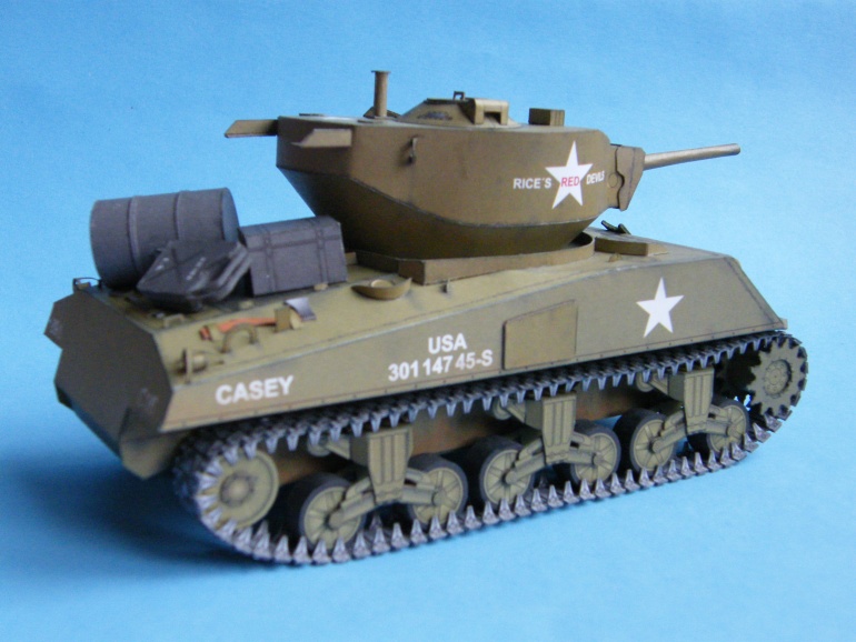 Sherman M4A3E2 Jumbo (Plná velikost v novém okně) Sherman M4A3E2 Jumbo