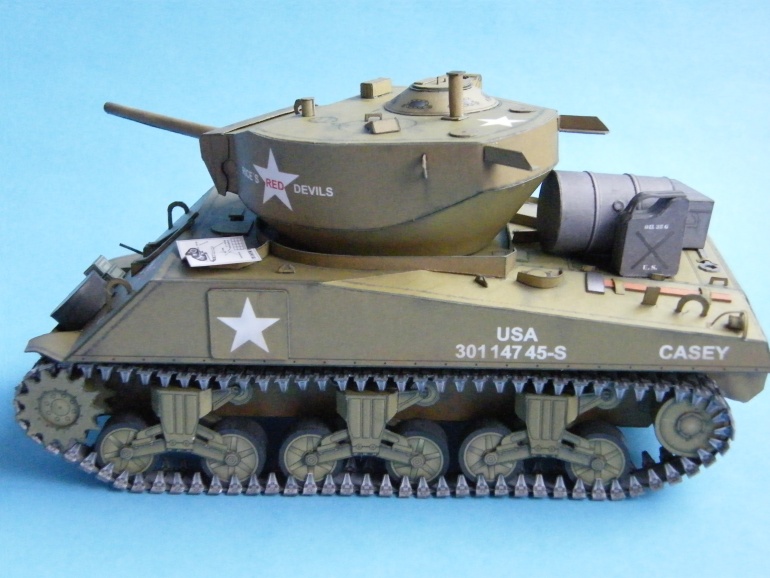 Sherman M4A3E2 Jumbo (Plná velikost v novém okně) Sherman M4A3E2 Jumbo
