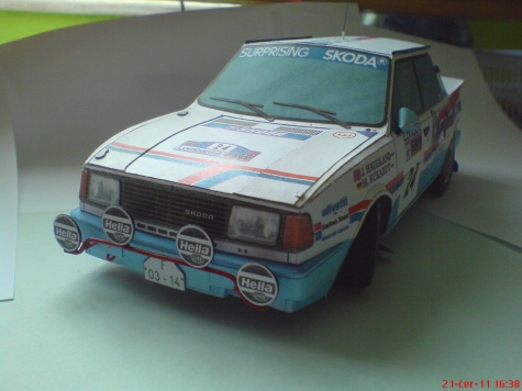 Škoda 130 LR-John Haughland Škoda 130 LR-John Haughland