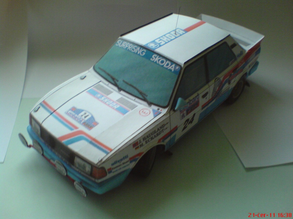 Škoda 130 LR-John Haughland (Plnďż˝ velikost v novďż˝m oknďż˝) Škoda 130 LR-John Haughland