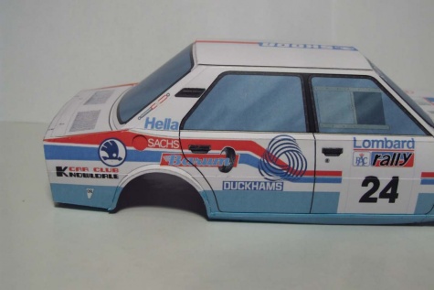 Škoda 130 LR RAC Rally 1986 Škoda 130 LR RAC Rally 1986
