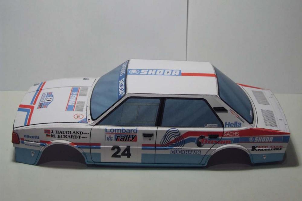 Škoda 130 LR RAC Rally 1986 (Plná velikost v novém okně) Škoda 130 LR RAC Rally 1986