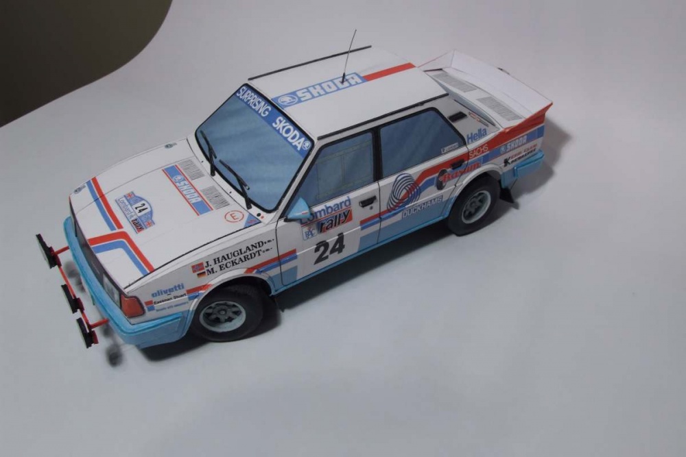 Škoda 130 LR RAC Rally 1986 (Plná velikost v novém okně) Škoda 130 LR RAC Rally 1986