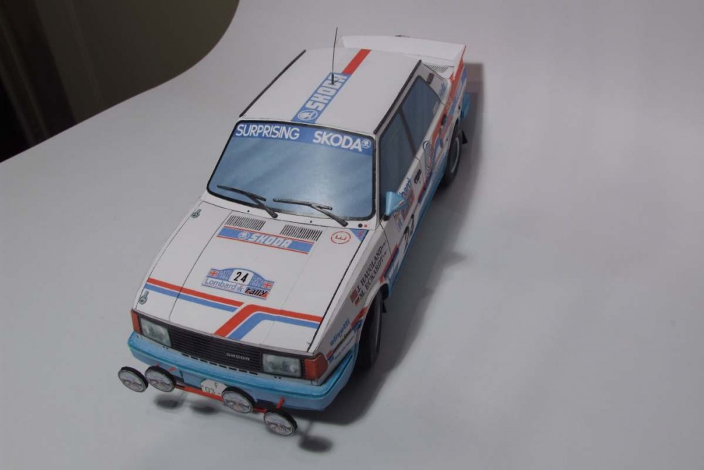 Škoda 130 LR RAC Rally 1986 (Plná velikost v novém okně) Škoda 130 LR RAC Rally 1986
