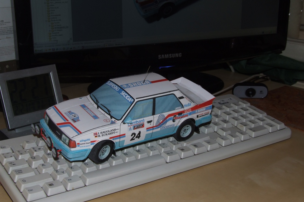 Škoda 130 LR RAC Rally 1986 (Plnďż˝ velikost v novďż˝m oknďż˝) Škoda 130 LR RAC Rally 1986