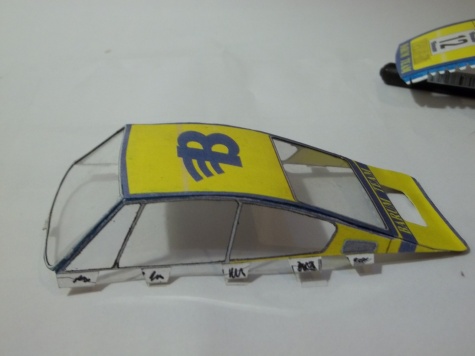 Skoda 130 RS Barum Team - doplnky Viky Skoda 130 RS Barum Team - doplnky Viky