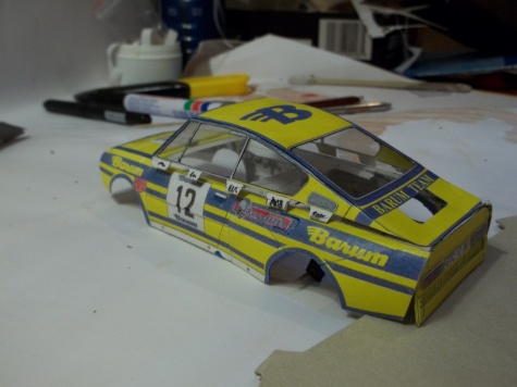 Skoda 130 RS Barum Team - doplnky Viky Skoda 130 RS Barum Team - doplnky Viky