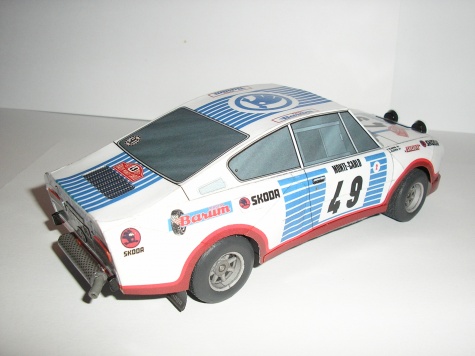 ŠKODA 130RS Rallye Monte Carlo ŠKODA 130RS Rallye Monte Carlo