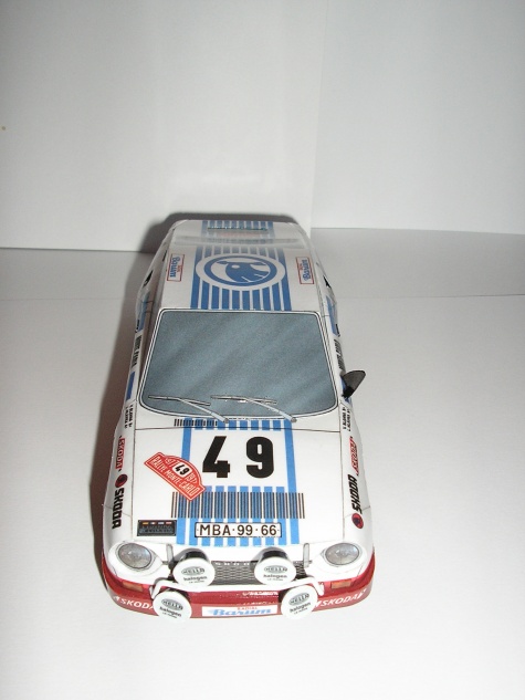 ŠKODA 130RS Rallye Monte Carlo ŠKODA 130RS Rallye Monte Carlo