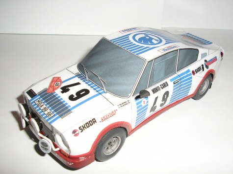 ŠKODA 130RS Rallye Monte Carlo ŠKODA 130RS Rallye Monte Carlo