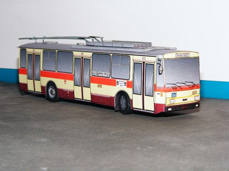 Škoda 14Tr 01 Technické muzeum Brno/DP m. Brna 3174 (Plná velikost v novém okně) Škoda 14Tr 01 Technické muzeum Brno/DP m. Brna 3174