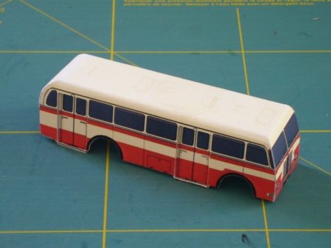 �koda 706 RO m�stsk� verze (1953) + diorama