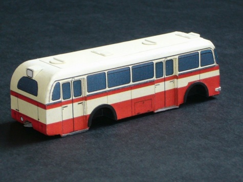 �koda 706 RO m�stsk� verze (1953) + diorama