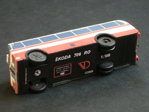�koda 706 RO m�stsk� verze (1953) + diorama