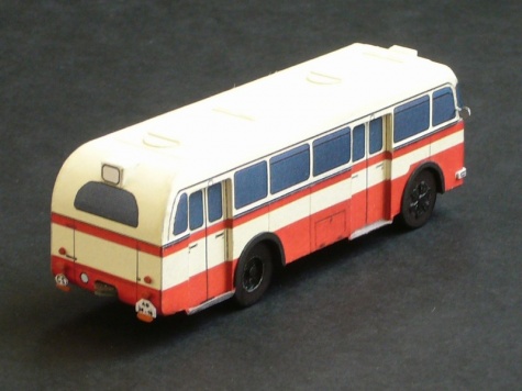 �koda 706 RO m�stsk� verze (1953) + diorama