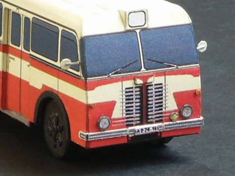 �koda 706 RO m�stsk� verze (1953) + diorama