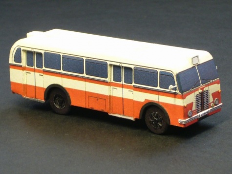 �koda 706 RO m�stsk� verze (1953) + diorama