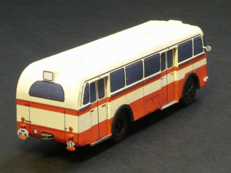 �koda 706 RO m�stsk� verze (1953) + diorama