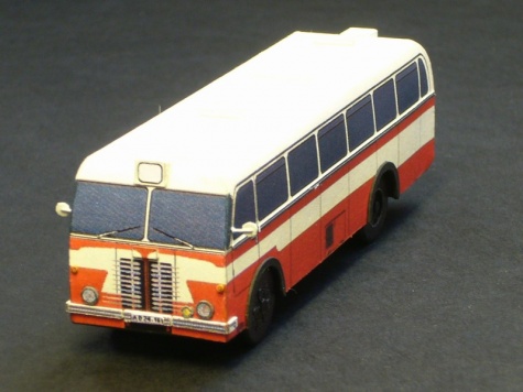 �koda 706 RO m�stsk� verze (1953) + diorama