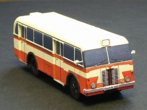�koda 706 RO m�stsk� verze (1953) + diorama