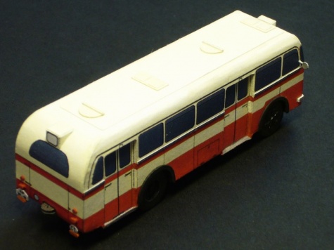 �koda 706 RO m�stsk� verze (1953) + diorama