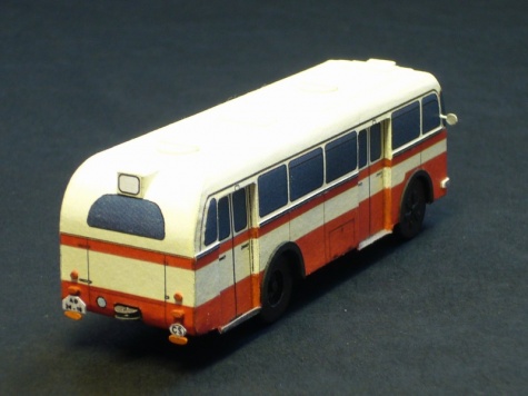 �koda 706 RO m�stsk� verze (1953) + diorama