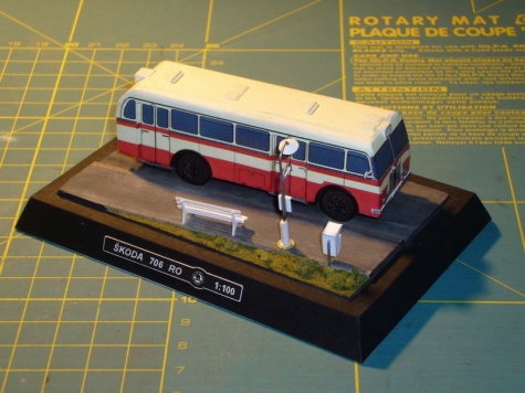 �koda 706 RO m�stsk� verze (1953) + diorama