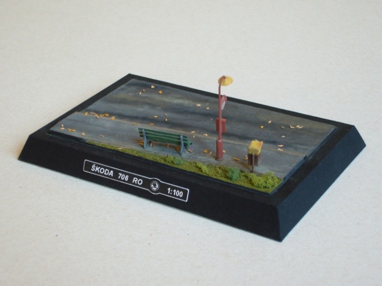 �koda 706 RO m�stsk� verze (1953) + diorama