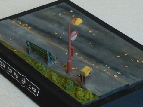 �koda 706 RO m�stsk� verze (1953) + diorama