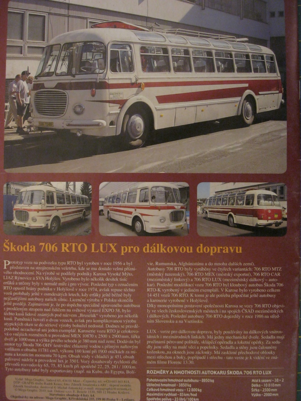 Škoda 706 RTO LUX (Plná velikost v novém okně) Škoda 706 RTO LUX