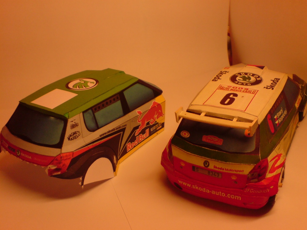 �koda Fabia S2000 recolor + redesign
