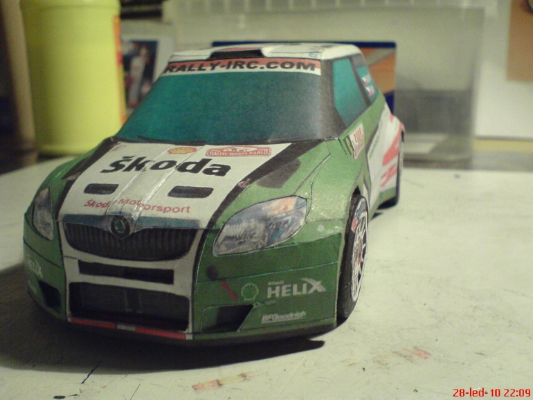 Škoda Fabia S2000 (Plná velikost v novém okně) Škoda Fabia S2000