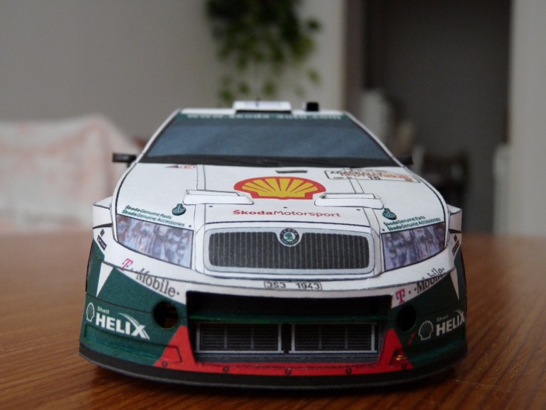 Škoda Fabia WRC (Plná velikost v novém okně) Škoda Fabia WRC