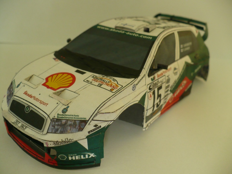 Škoda Fabia WRC (Plná velikost v novém okně) Škoda Fabia WRC