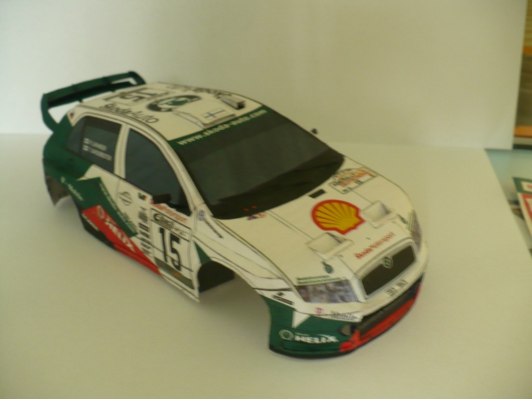 Škoda Fabia WRC (Plná velikost v novém okně) Škoda Fabia WRC