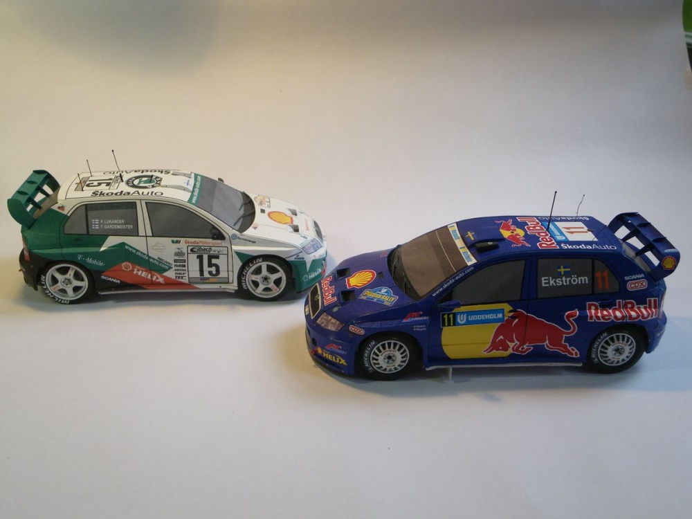 Škoda Fabia WRC Sweden 2005 (Plnďż˝ velikost v novďż˝m oknďż˝) Škoda Fabia WRC Sweden 2005