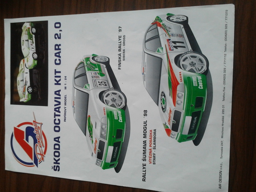 �KODA OCTAVIA KIT CAR 2.0