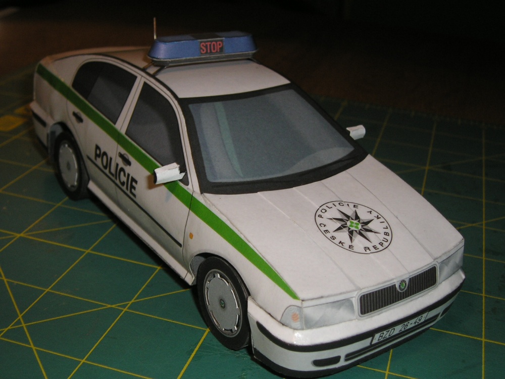 Škoda Octavia PČR (Plnďż˝ velikost v novďż˝m oknďż˝) Škoda Octavia PČR