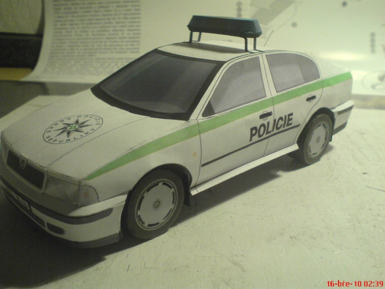 Škoda Octavia Policie Č.R. (Plná velikost v novém okně) Škoda Octavia Policie Č.R.