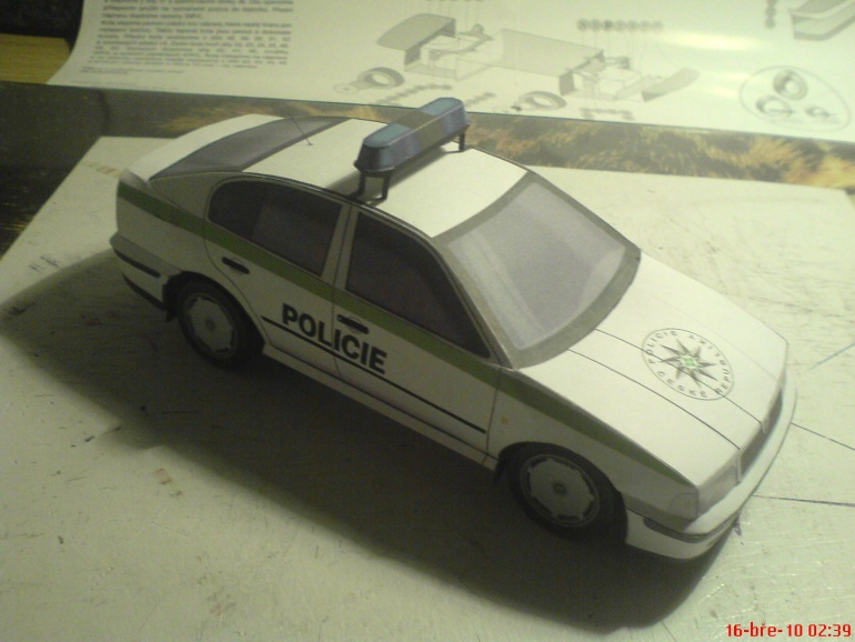 Škoda Octavia Policie Č.R. (Plná velikost v novém okně) Škoda Octavia Policie Č.R.